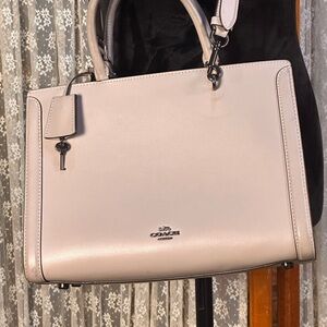 Coach Zoe Carryall with lock & key